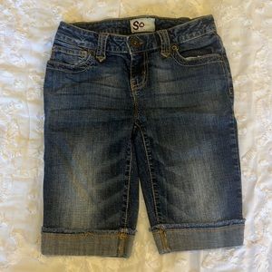 SO brand Bermuda denim shorts
